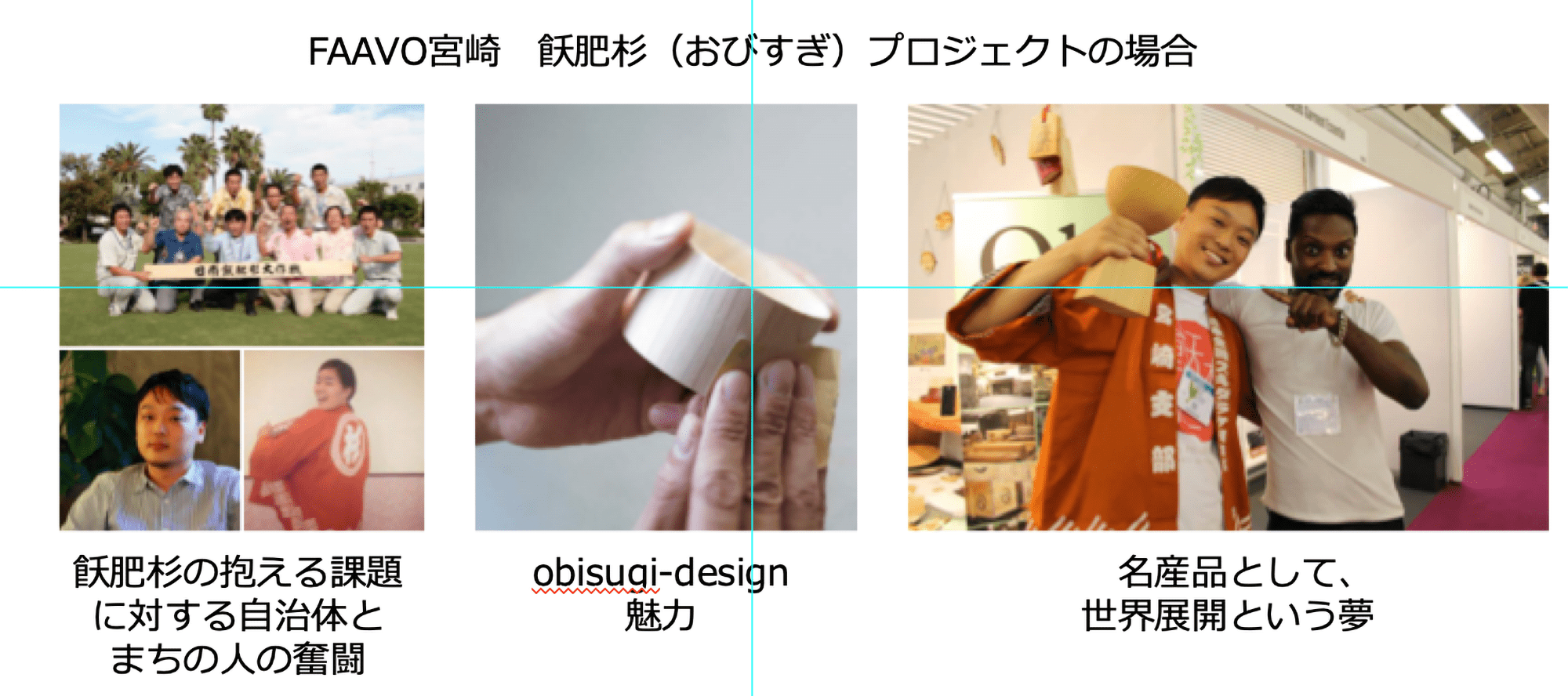 FAAVO宮崎 飫肥杉(おびすぎ)プロジェクトの場合